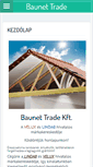 Mobile Screenshot of baunettrade.hu