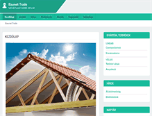 Tablet Screenshot of baunettrade.hu